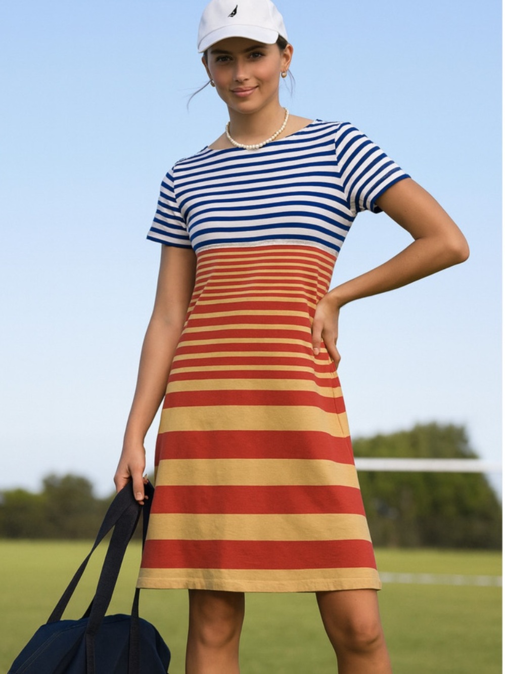 Uniqlo x Marni Striped Dress, Size M, NWOT